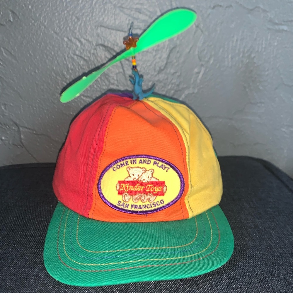 Vintage 90s Interstellar Propeller Kinder Toys Men’s Hat